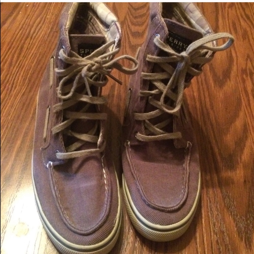 Sperry Corduroy High top Sneakers